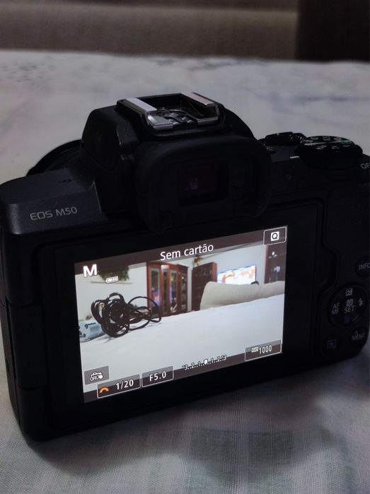 Câmara canon m50