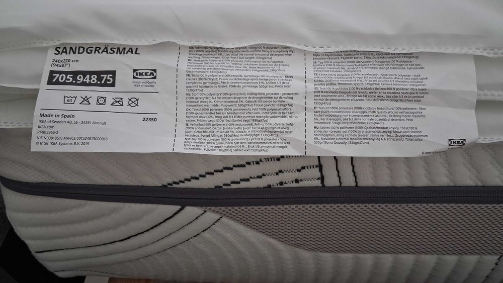Edredon Verão IKEA Novo