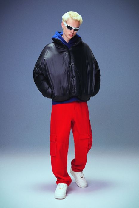 Пуховик BERSHKA|Round jacket