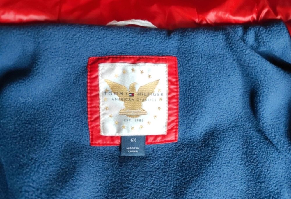 Tommy Hilfiger __ kurtka zimowa ocieplana dla dziewczynki