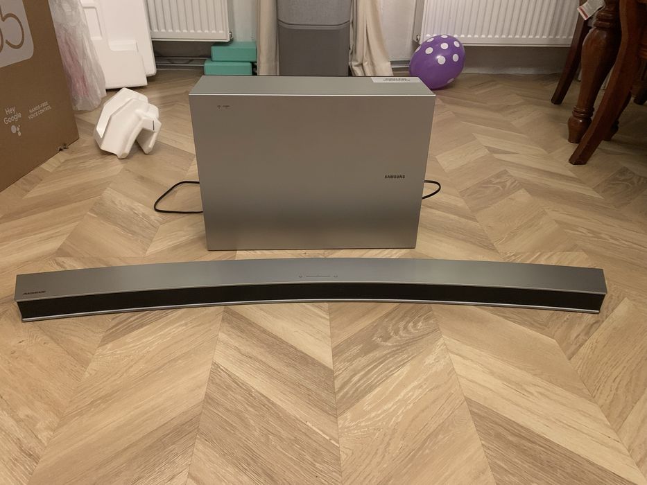 Telewizor Sharp lc 55cfe6352e 55 cali + soundbar i subwoofer Samsung
