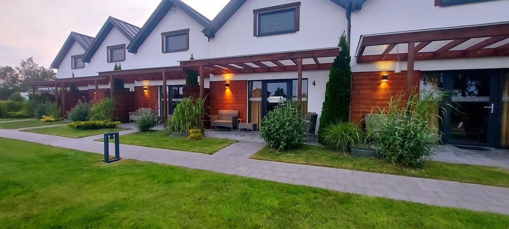 Domki w Łebie basen sauna jacuzzi WI-FI parking free CORDEN Village