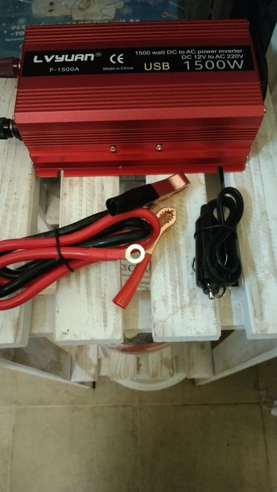 Продам инвертор S-LINK 12/220, 200W 500 W 1500W для котлов и насосов.