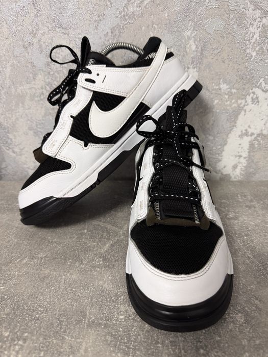 Кеди шкіряні Nike Dunk Low Jumbo Panda 100% оригінал