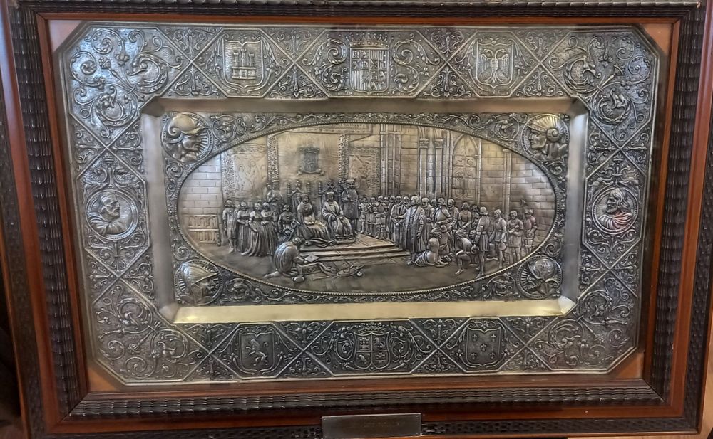 Картина  дерево ( срібло)