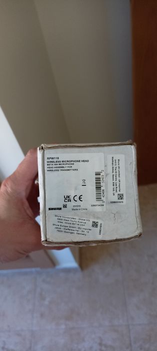 Cartucho para Wireless Shure Beta58a