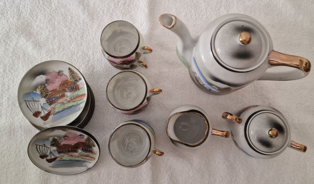 Conjunto café antigo