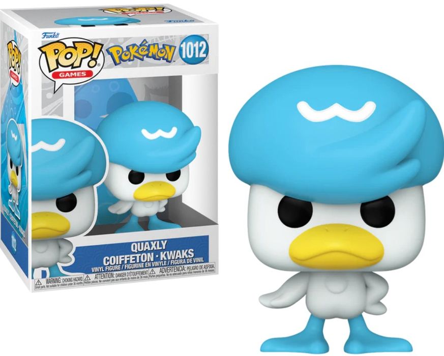 funko pop! pokemon games 1012 quaxly