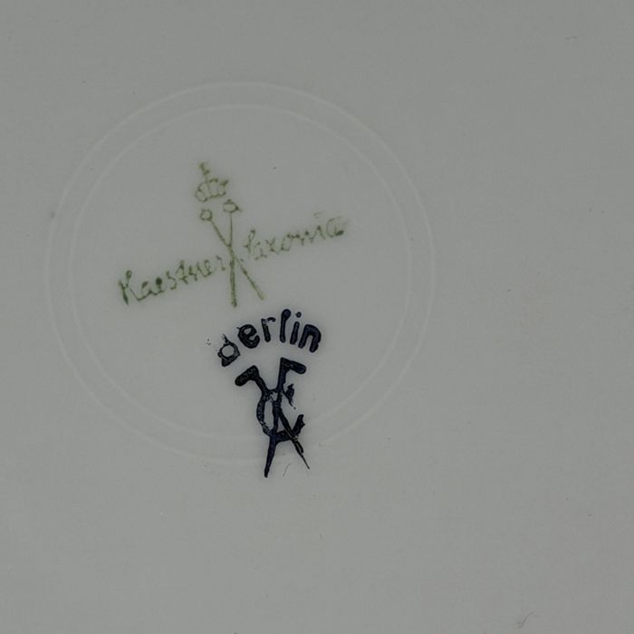 zestaw śniadaniowy trio filiżanka Kaestner Saxonia b6/011753