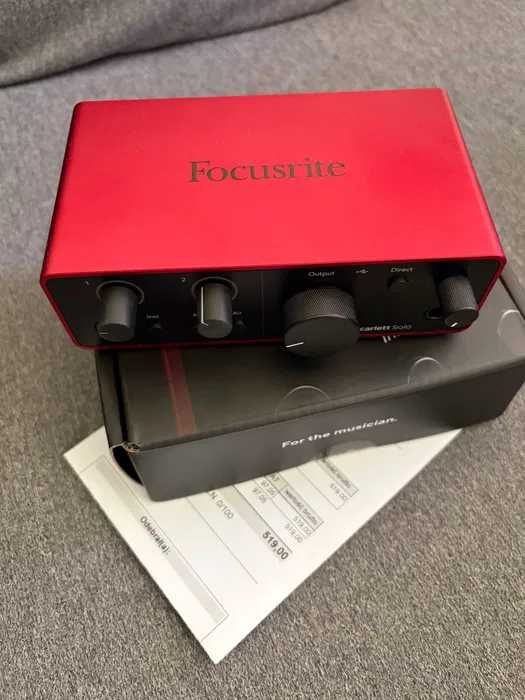 Focusrite Scarlett Solo 4th Gen