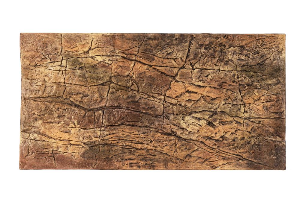 Tło strukturalne do terrarium 100x50 cm. Płaskie TPL100x50PP