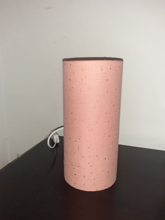 Candeeiro mesa rosa da Homa