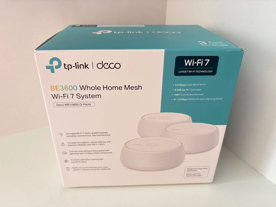 Tp-Link Deco BE23 BE25 BE3600 WB10800 Mеш система