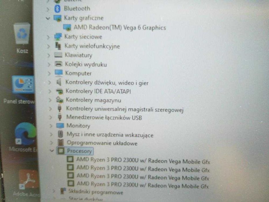 Laptop Używany HP 645 G4 Ryzen3 14 FHD IPS 16GB 256 SSD +500 W11 GW FV
