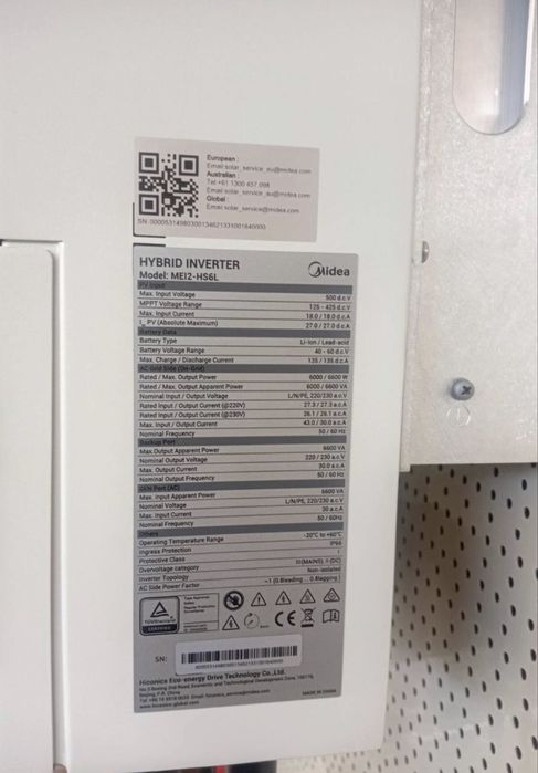 Інвертор Midea MEI2-HS6L