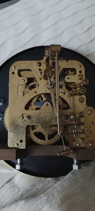 392 Zegar wiszący mechaniczny Junghans z 1933 roku - antyk