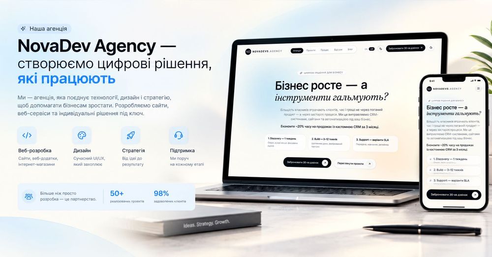 Розробка CRM з касою та кастомних платформ під ключ