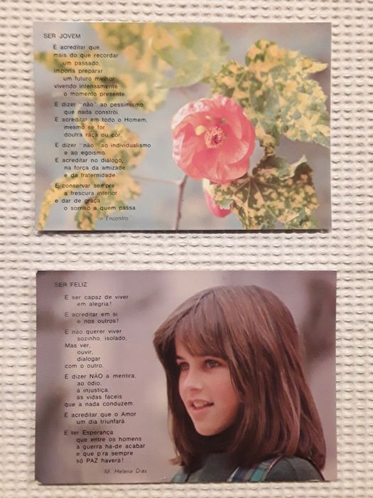 Postais dos Anos 80, Pensamento e Imagem