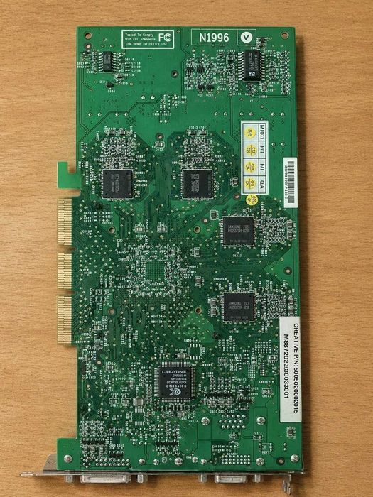 Rara Creative 3D Blaster 4 Titanium 4600 128MB AGP – GeForce4 Ti 4600 – Caixa Original