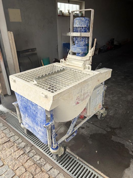 Maquina de projetar gesso