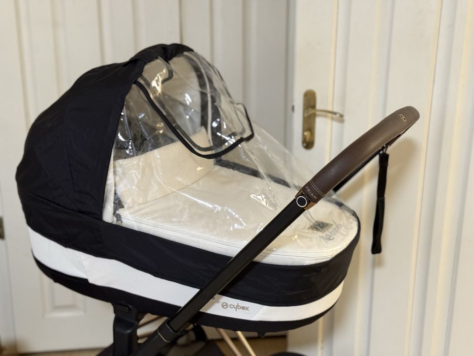 Коляска Cybex priam 4.0 шасі rose gold