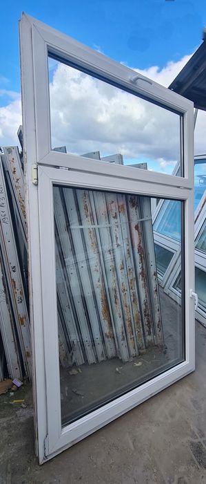 OKNA KacprzaK OKNO PCV 124X204 Używane Plastikowe Lider Okna OLX