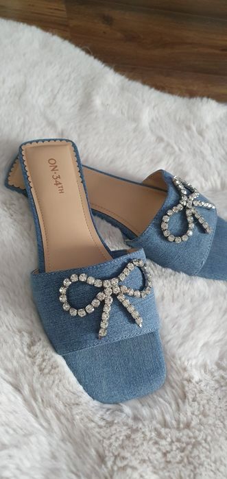 Klapki jeansowe on.34.th