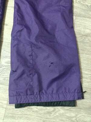 Штаны лыжные размер L евро 42 мембранные женские фиолетовые