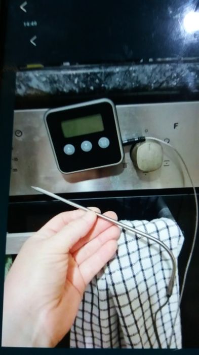 Термометр для мяса с выносным щупом