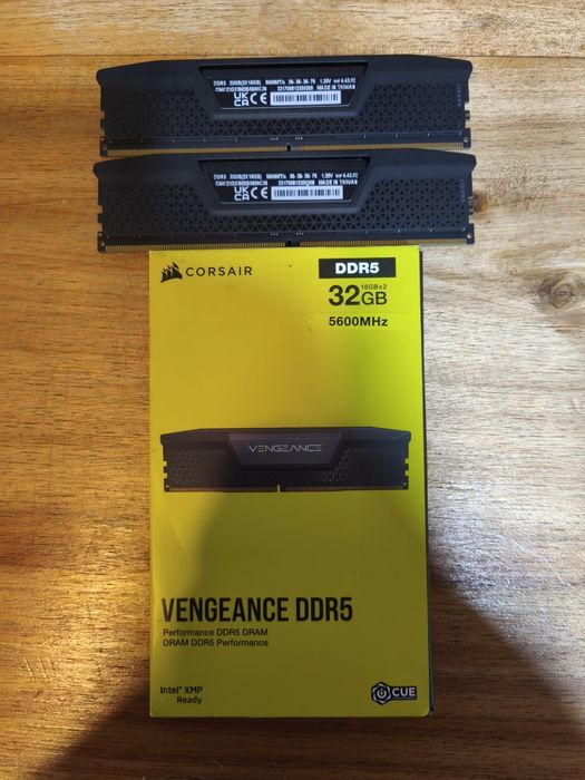 Corsair Vengeance 32GB DDR5 5600mhz CL36