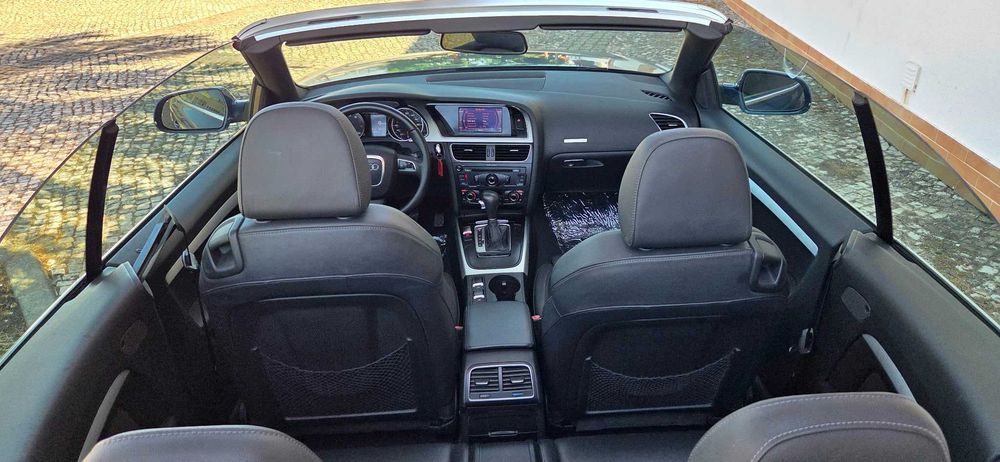 Audi A5 Cabriolet 2.0 Turbo — Azul, Capota Elétrica, Pronto Para o Verão