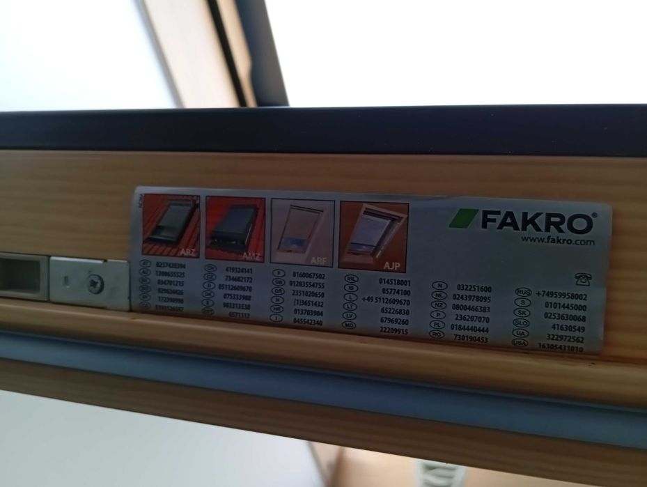Okna/ skrzydła okienne drewniane Fakro