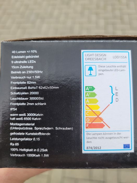 Halogeny 10 szt  zewnętrzne ip 54 oświetle led kostka taras podbitka i