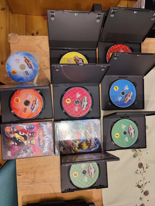 Power Rangers mystic force i SPD Jetix PL DVD