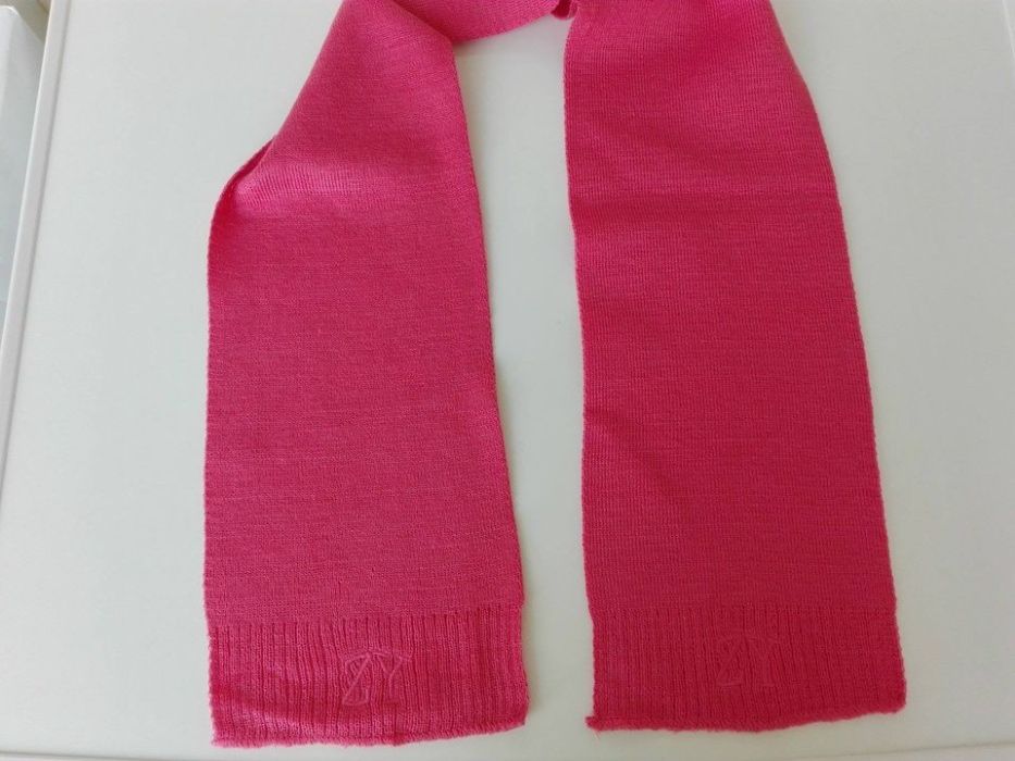 Cachecol malha rosa Zippy