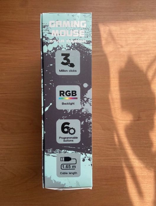 Компьютерная игровая мышь Canyon
cnd-sgm01rgb