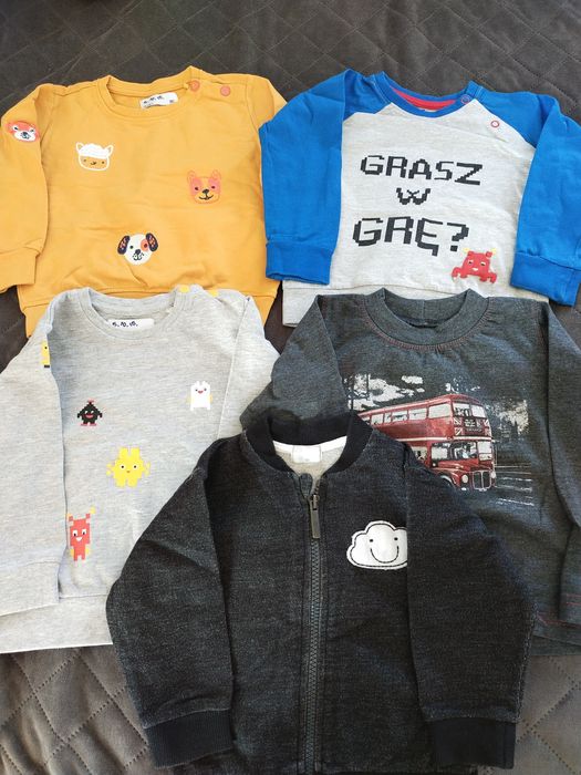 Paczka ubrań dla chłopca Rozmiar 80