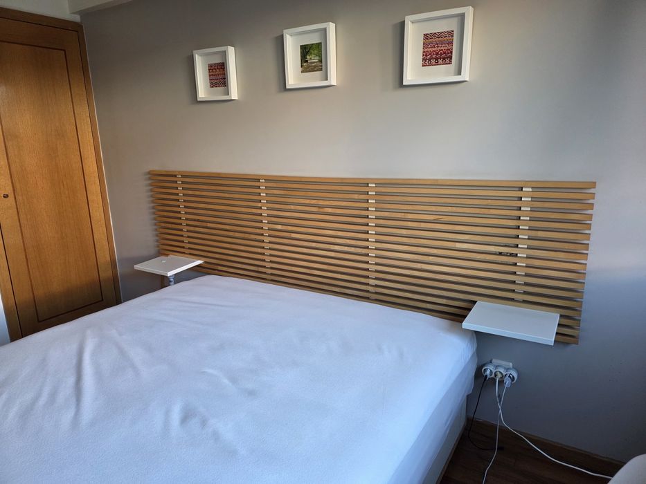 Cama e cabeceira MANDAL
