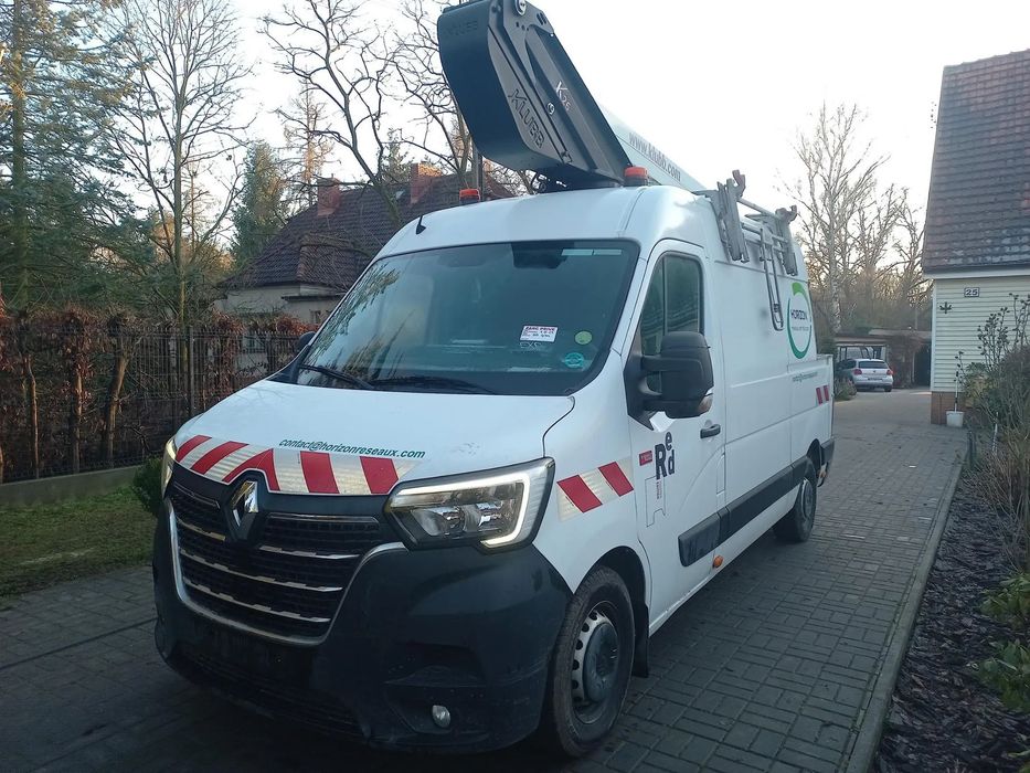 Renault MASTER  Podnośnik Koszowy KLUBB książka serwisowa
