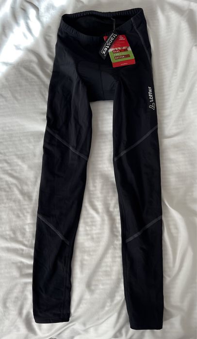 Loffler ciepłe leginsy rowerowe