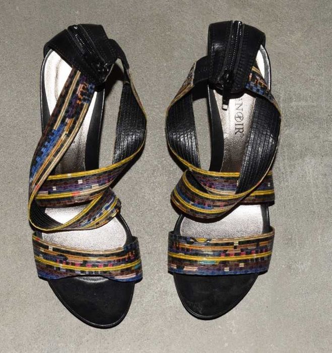 Sapatos de senhora, n.º 38, Cafènoir, como novos, 100% pele genuína