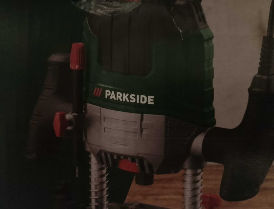 Frezarka górnowrzecionowa Parkside POF 1200 , nowa, dodatki, gwarancja