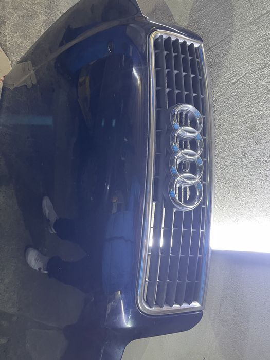 Капот Audi a4 b6 Ауді а4 б6 сірий синій