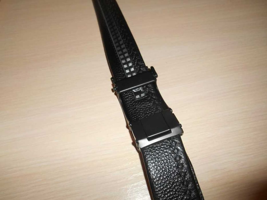 Nowy pasek firmowy męski, damski, skóra 304-4