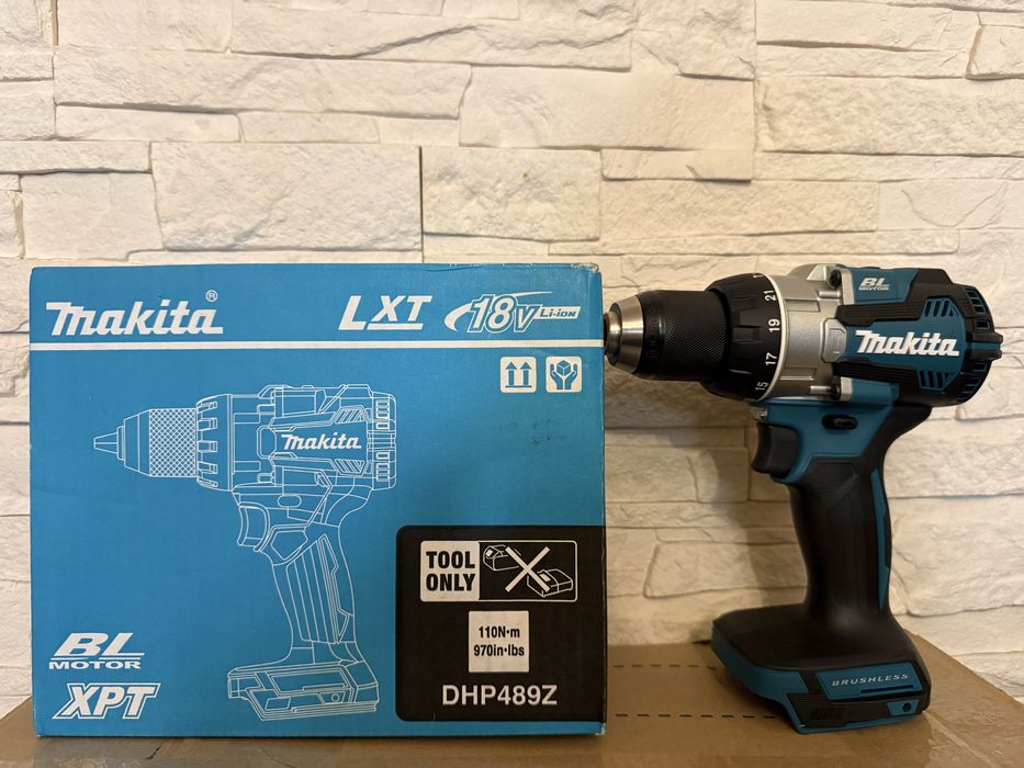 bezszczotkowa wiertarko-wkrętarka udarowa Makita