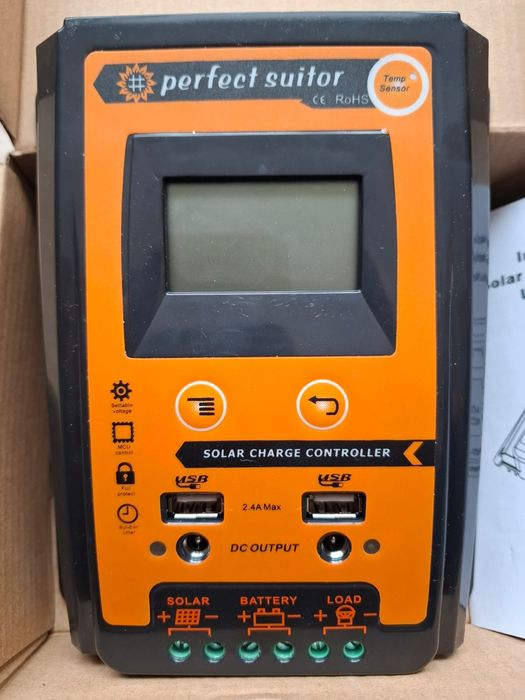 Regulator kontroler solarny PC 30A 12V/24V