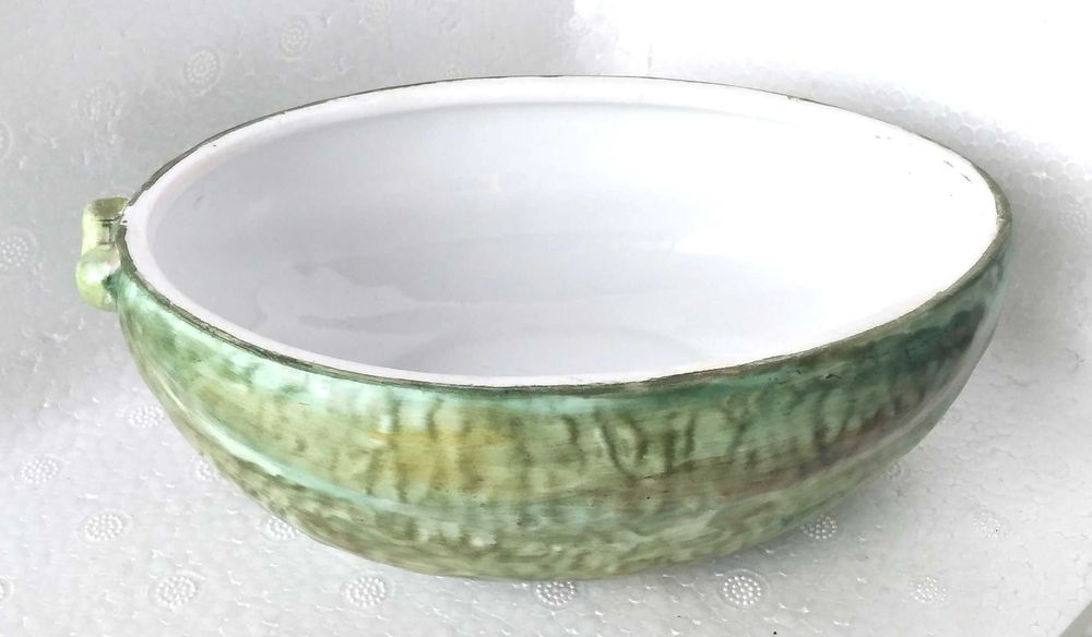 Caixa Naturalista Melão Vista Alegre Pintada Mão