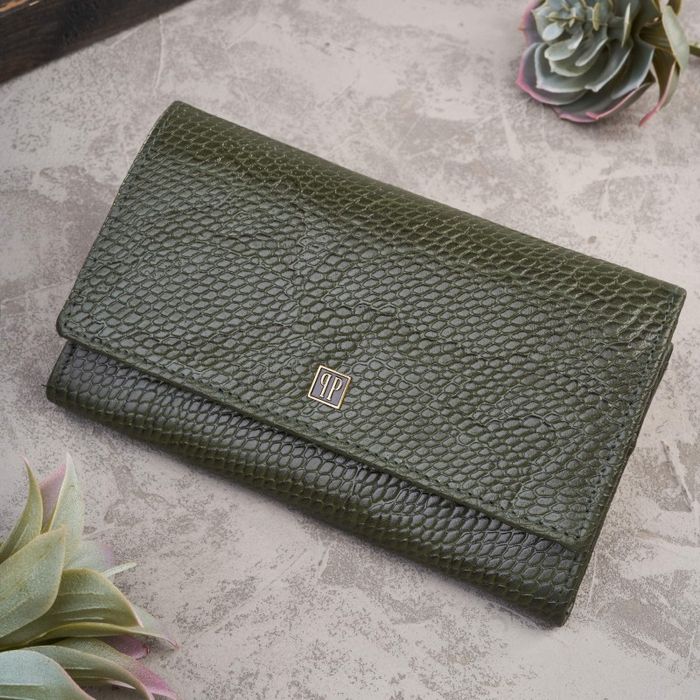 portfel damski skórzany t-09-gr  i saszetka nerka damska