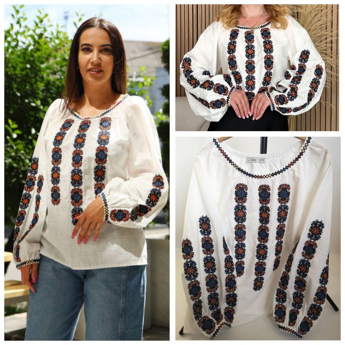 Жіноча натуральна вишиванка "Подільські мотиви"