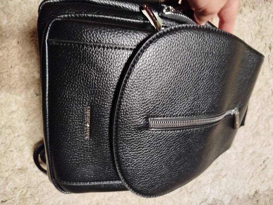 Plecak damski Eco skóra Luigisanto 29x26 Nowy